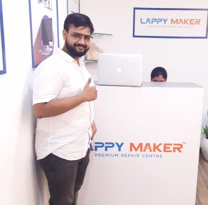 Saddam Hussain Delightful Customers get their MacBook Battery Replacement in gurgaon